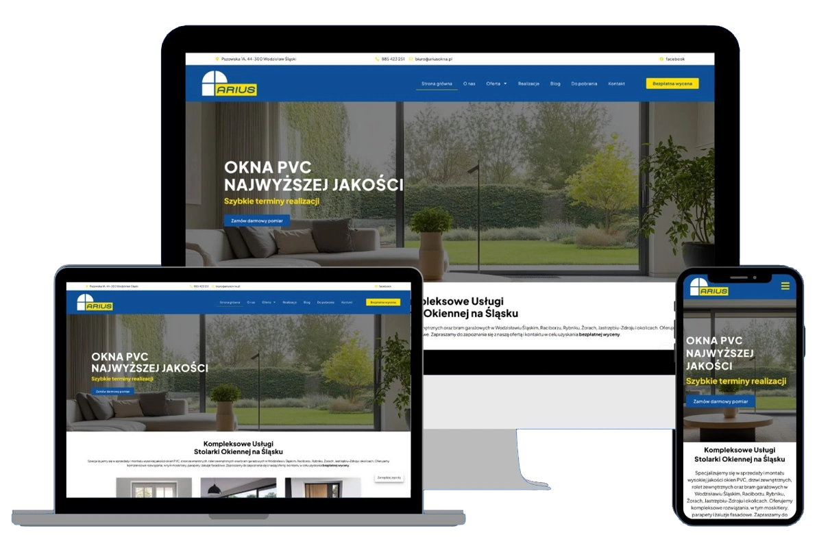 Profesjonalne strony internetowe dla firm — Modern Creative