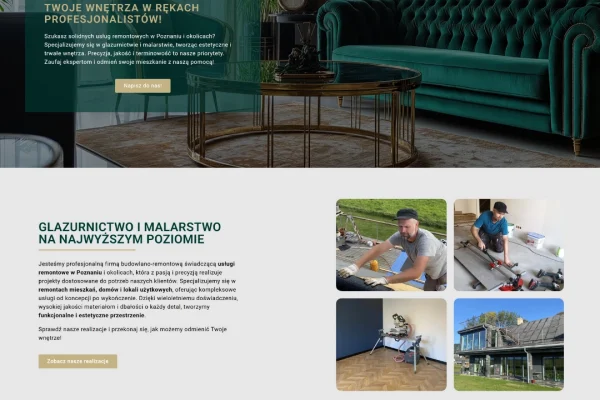 tworzenie stron internetowych dla branży budowlanej