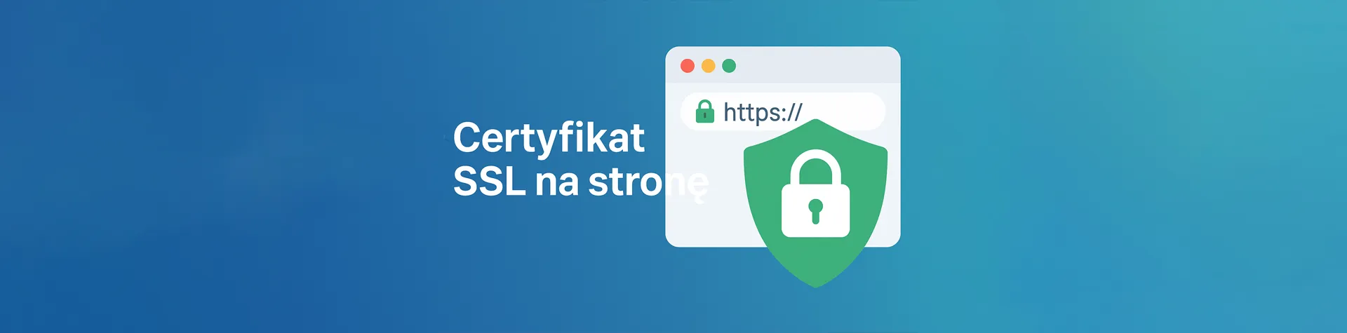 certyfikat ssl na stronę