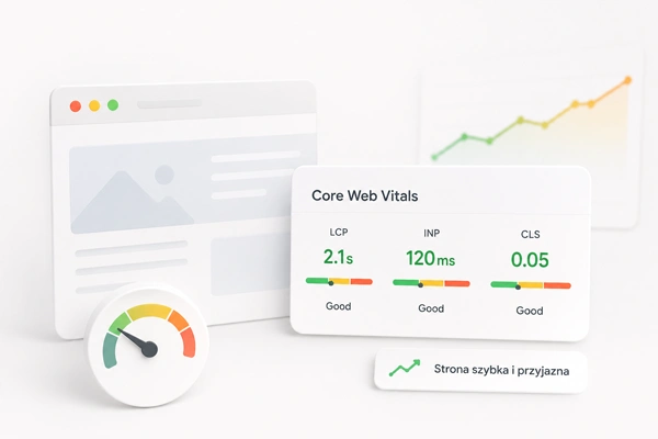 Core Web Vitals i szybkość strony w Google